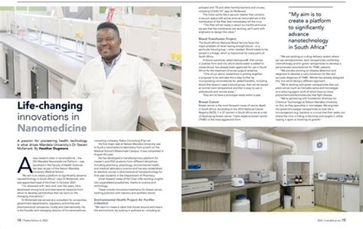 Dr Steven Mufamadi, PhD Wits Bio NPEP