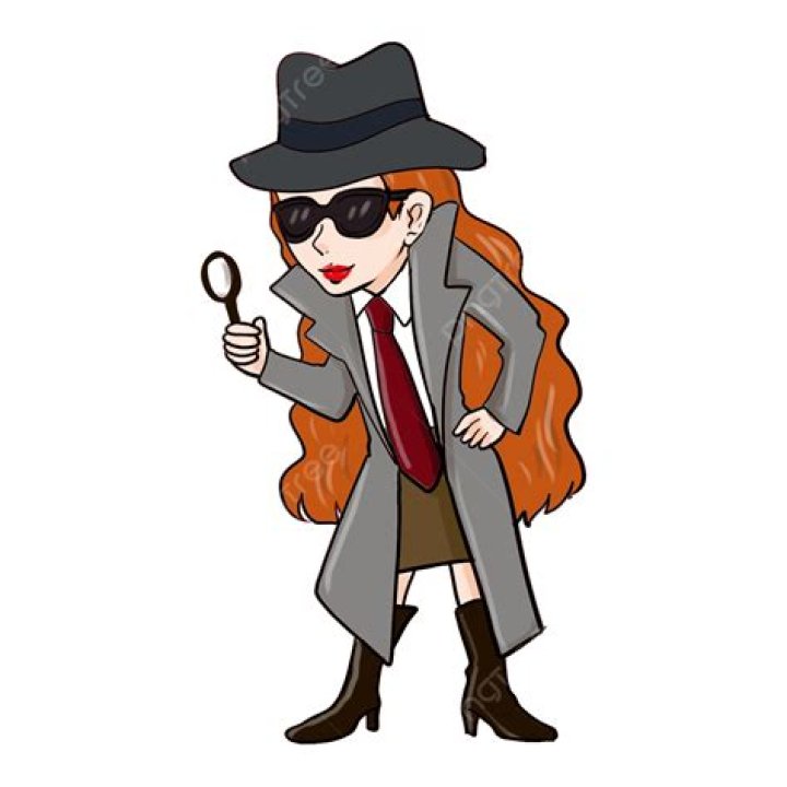 Female Detective Hd Transparent, Female Detective Cartoon Characters