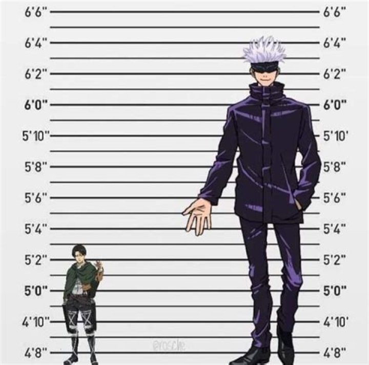 Gojo Satoru Height