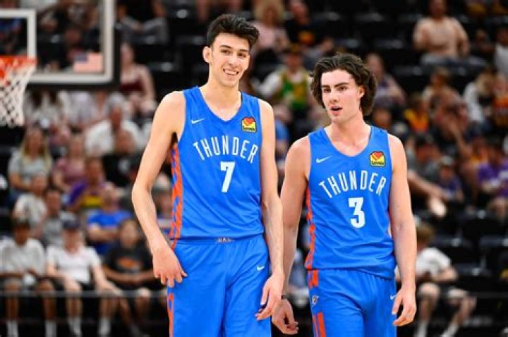 Josh Giddey and Chet Holmgren's Chemistry Crucial in Thunder's Plan For