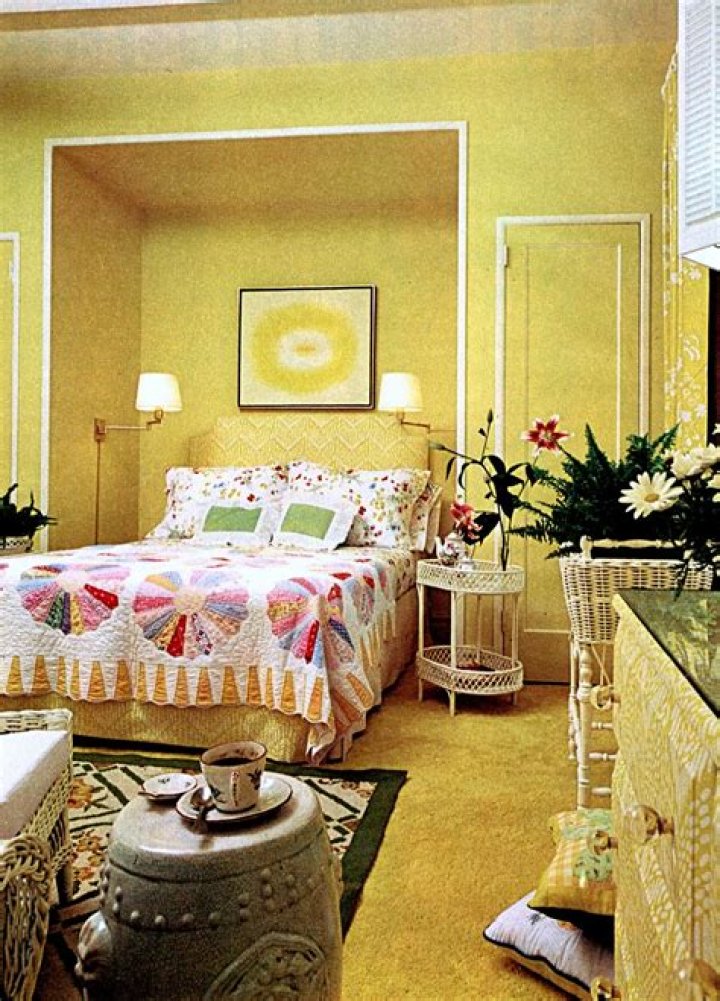 Lee Radziwill’s 60s bedroom Beautiful houses interior, Lee radziwill