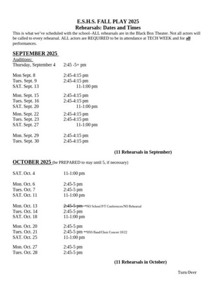 ‘Rent’ play dates, times and ticket information