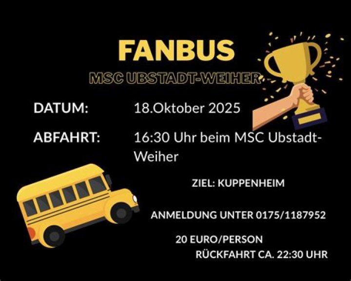 Lübeck Cougars Fanbus rollt zum TestMatch nach Berlin