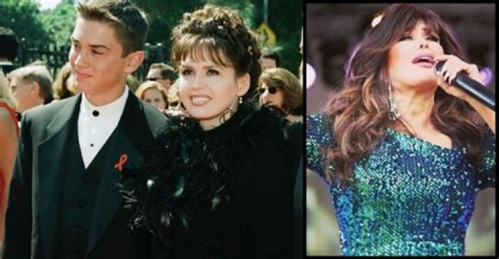 Marie Osmond with her late son Michael Blosil Marie osmond, Donny