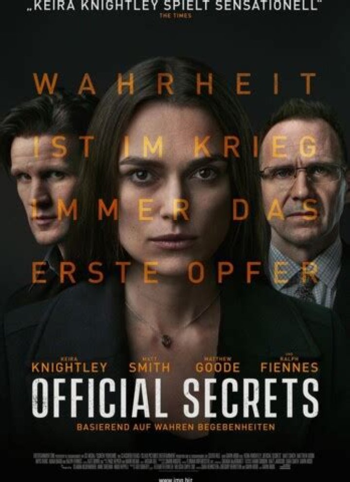 Movie Official Secrets Cineman