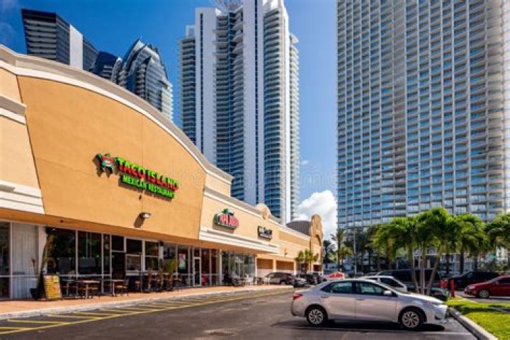 Taco Island Mexican Restaurant Sunny Isles Beach FL Editorial